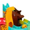 Kreatív blockkok dinoszaurusz park labdapálya 62db