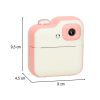 Instant kamera gyerekeknek 1 GB 24 megapixeles fehér