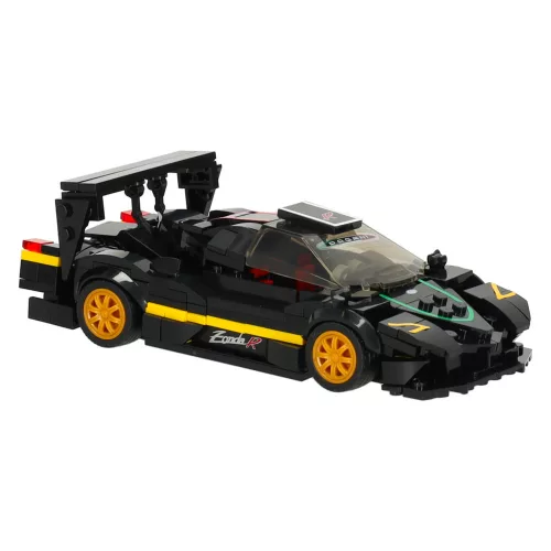 Rastar 93900-B Pagani Zonda R 1:28-as autó, 387 darabos kockák.