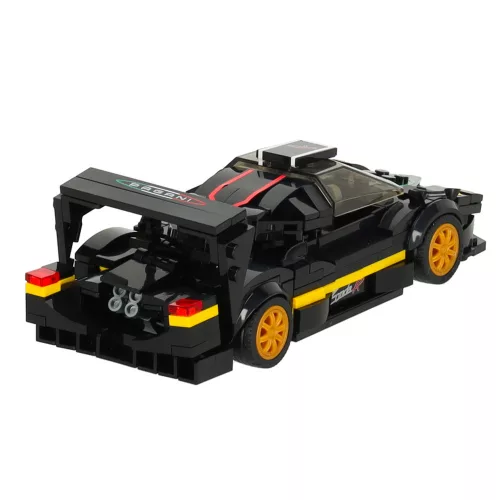 Rastar 93900-B Pagani Zonda R 1:28-as autó, 387 darabos kockák.