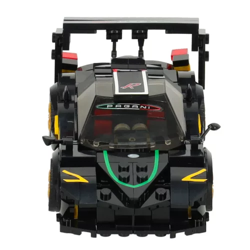 Rastar 93900-B Pagani Zonda R 1:28-as autó, 387 darabos kockák.