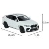 RC autó 1:14 BMW X6 M fehér