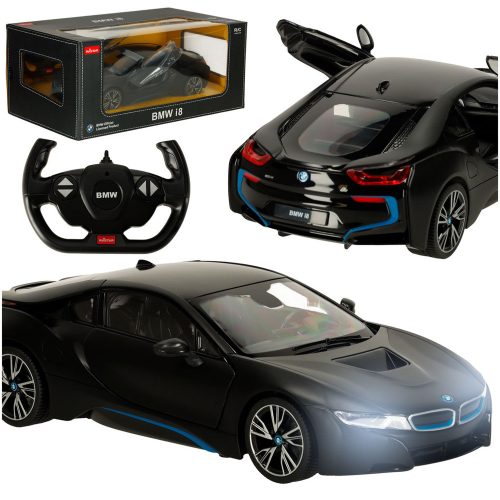 RC autó 1:14 BMW i8 nyíló ajtókkal fekete