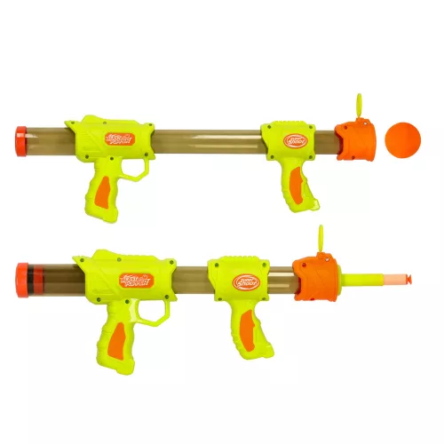 Pistol, accesoriu pușcă, articol pentru copii, 2 1 în jucărie, verde