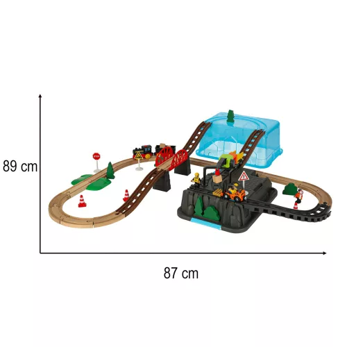 Lemn tren locomotivă articol articol 55 bucată
