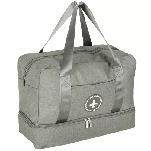 Geantă de călătorie, bagaj de mână, avion pentru călătorie, turista, accesoriu, articol, zsebek, 39x18x30 gri