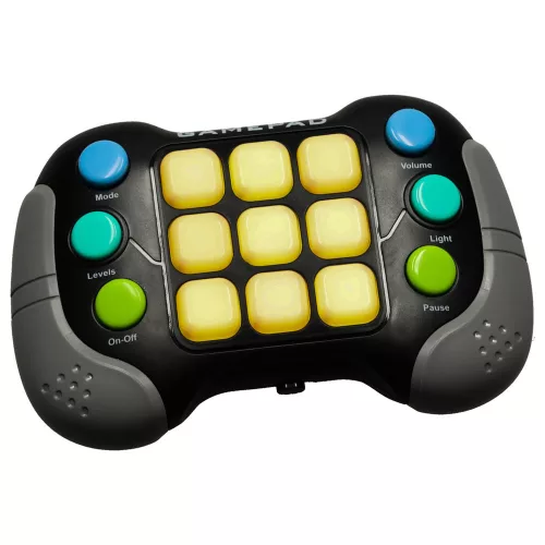 Memóriajáték elektronikus arcade stresszoldó fénykonzol 4 üzemmóddal