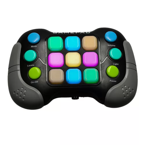 Memóriajáték elektronikus arcade stresszoldó fénykonzol 4 üzemmóddal
