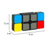 LED puzzle kocka árkád játék