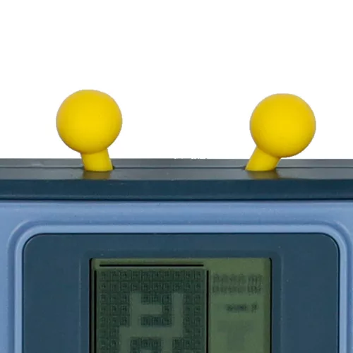 Arcade játék, elektronikus konzol, retró játék, hordozható, zsebméretű, kék