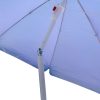 Strand napernyő állítható törhető UV összecsukható 150cm kék