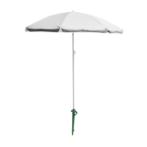 Állítható, összecsukható, UV sugárzású kerti napernyő, 150 cm, szürke