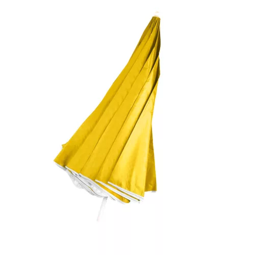 Állítható, összecsukható, UV-sugárzású napernyő, 150 cm, sárga