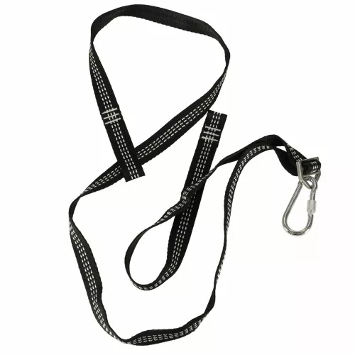 Hintarögzítő készlet, függőágytartó, öv + karabiner, 300kg