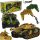 RC Harci Tank Készlet 9993 2.4GHz