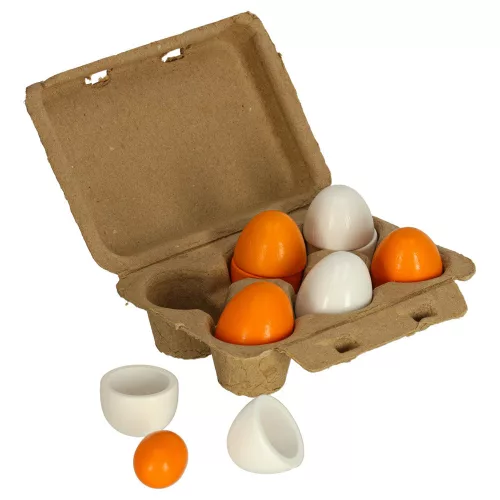 Montessori lemn ouă pentru joc, articol accesoriu