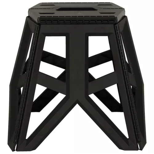 pliabil taburet, scaun, portabil, 40 cm, negru