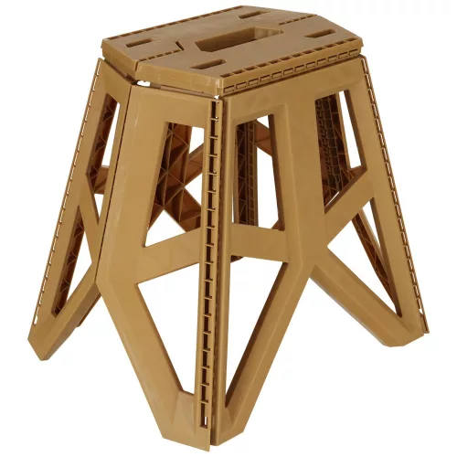 pliabil taburet, scaun, portabil, 40 cm, bej
