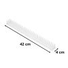 Galamb tüskék madár stopper műanyag sűrű fehér 8el. 43 cm