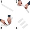 Galamb tüskék madár stopper műanyag sűrű fehér 8el. 43 cm