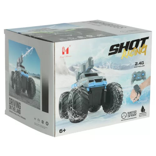 RC mașină articol, impermeabil, articol articol + 2 telecomandă, albastru