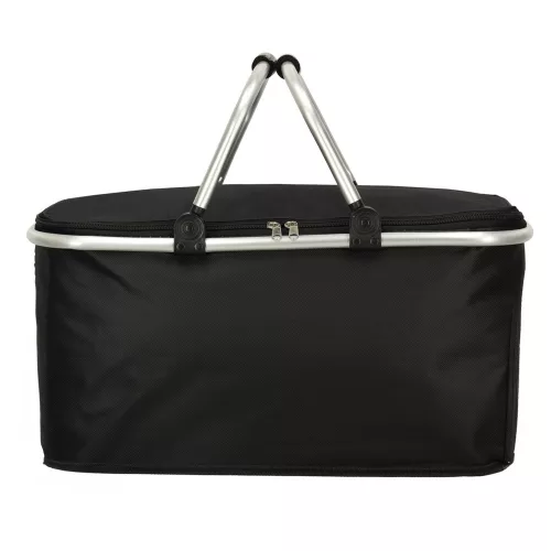 Termikus pliabil coș de picnic, negru