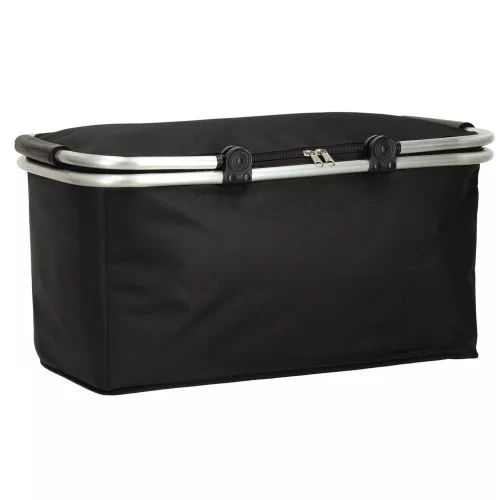 Termikus pliabil coș de picnic, negru