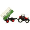 RC mezőgazdasági traktor utánfutóval 2.4G 3.7V 500mAh