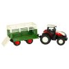 RC mezőgazdasági traktor utánfutóval 2.4G 3.7V 500mAh