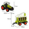 RC mezőgazdasági traktor összeköttetéssel 2.4G 3.7V 500mAh