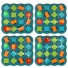 Puzzle társasjáték labirintus akadálypálya 28 db.