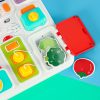 Érzékszervi manipulációs tábla montessori konyhaóra fényhang