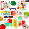 Érzékszervi manipulációs tábla montessori konyhaóra fényhang