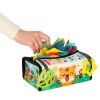 Sorter szenzoros törlőkendők doboz montessori mat 2in1