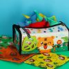 Sorter szenzoros törlőkendők doboz montessori mat 2in1