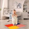 Montessori szenzoros kirakós szőnyeg talpmasszázshoz 8 db