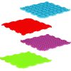 Montessori szenzoros kirakós szőnyeg talpmasszázshoz 8 db