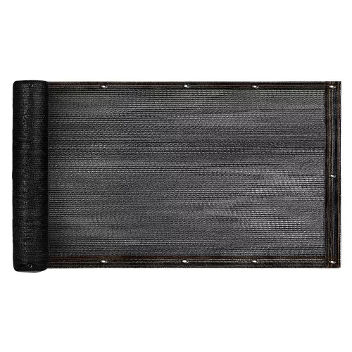 LUARO erkélytakaró, maszkolószőnyeg, árnyékoló háló erkélyre, teraszra, 150g/m2, 105x500cm UV