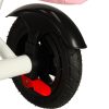 Rowerek treykołowy Trike Fix V3 evezős spacerówka 3w1 obracany 360 wolne koło róży