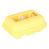 oktatási puzzle sorter megfelelő formák tojás montessori gyümölcsök zöldség 6db
