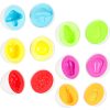 oktatási puzzle sorter megfelelő formák tojás montessori gyümölcsök zöldség 6db