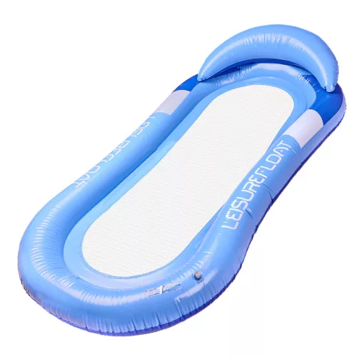 gonflabil matrac pentru înot acvatic accesoriu, cu plasă, albastru