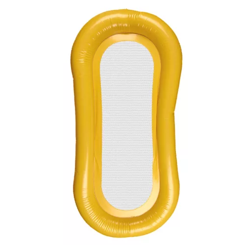 Felfújható matrac úszáshoz medencében, hálóval, piros