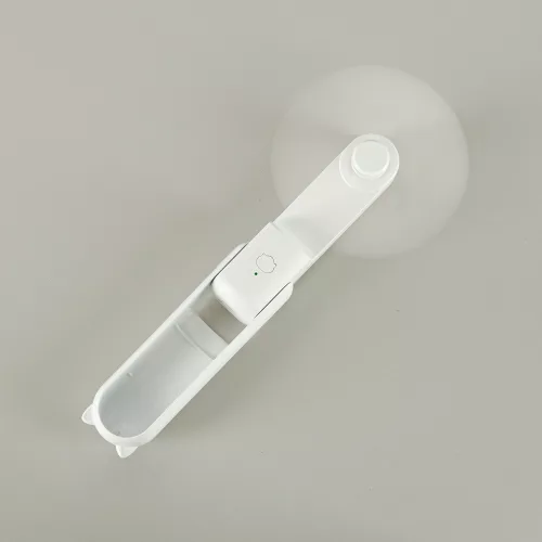 Asztali ventilátor mini kézi ventilátor összecsukható hordozható ventilátor USB fehér
