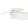 Asztali ventilátor mini kézi ventilátor összecsukható hordozható ventilátor USB fehér