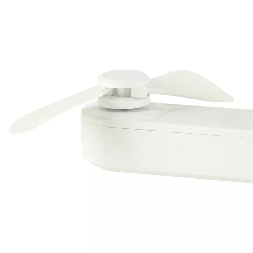 Asztali ventilátor mini kézi ventilátor összecsukható hordozható ventilátor USB fehér