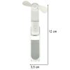 Asztali ventilátor mini kézi összecsukható ventilátor hordozható USB fehér