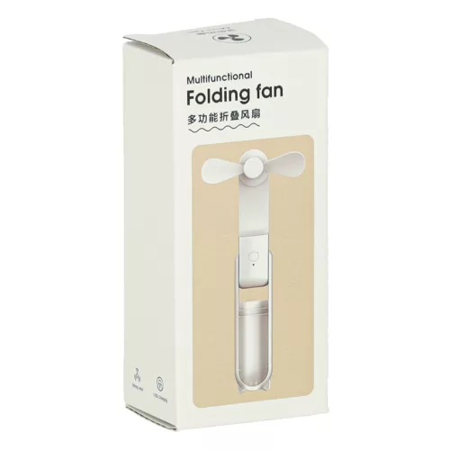 Asztali ventilátor mini kézi ventilátor összecsukható hordozható ventilátor USB fekete