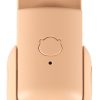 Asztali ventilátor mini kézi összecsukható ventilátor hordozható USB rózsaszínű