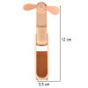 Asztali ventilátor mini kézi összecsukható ventilátor hordozható USB rózsaszínű
